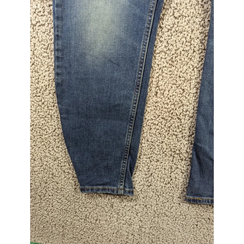 Levis 559 Men's Jeans Size 38×30‎ Blue Relaxed Straight Wide Leg Altered Read